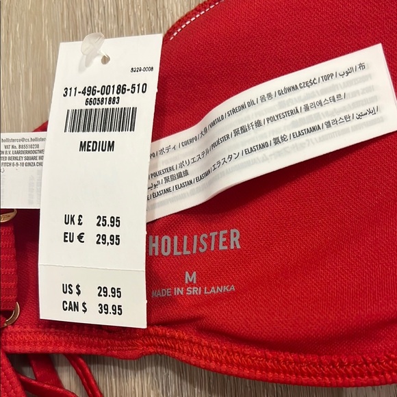 Red Bikini Set - Picture 4 of 6